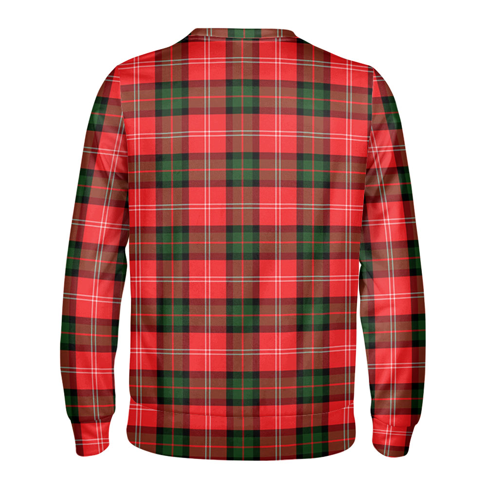 Nesbitt Modern Tartan Crest Sweatshirt