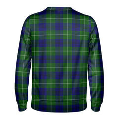 Oliphant Modern Tartan Crest Sweatshirt