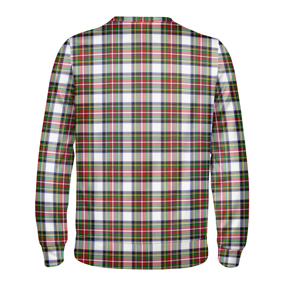 Stewart Dress Modern Tartan Crest Sweatshirt