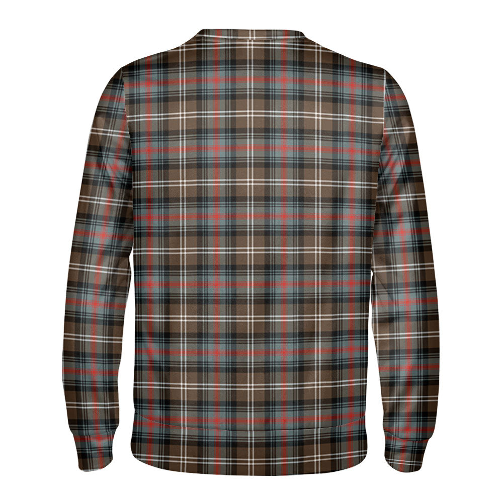 Sutherland Weathered Tartan Crest Sweatshirt