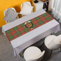 Hay Ancient Tartan Crest Table Runner - Cotton table runner