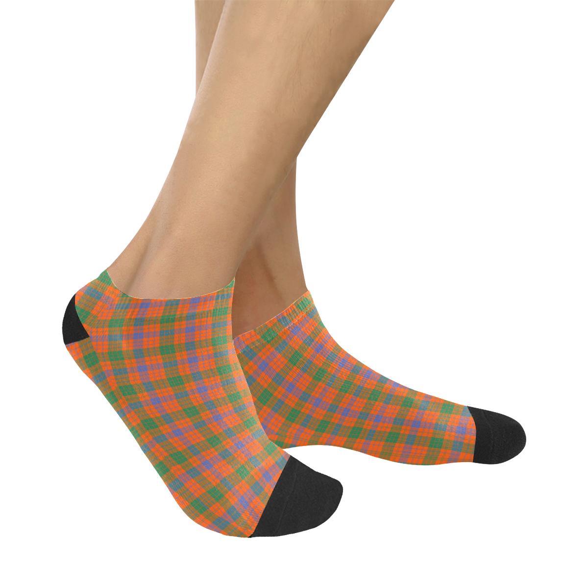 Ross Ancient Tartan Ankle Socks