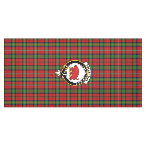 Fullerton Tartan Crest Tablecloth