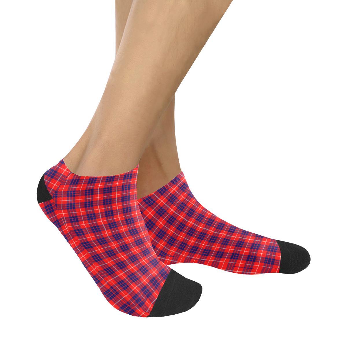 Hamilton Modern Tartan Ankle Socks