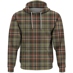 Scott Green Weathered Tartan Hoodie