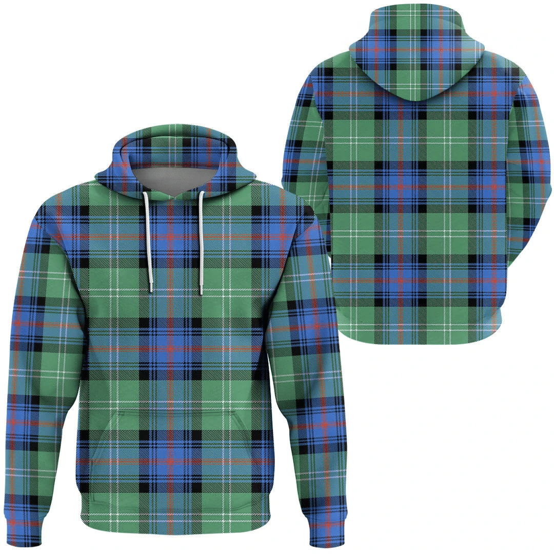 Sutherland Old Ancient Tartan Hoodie