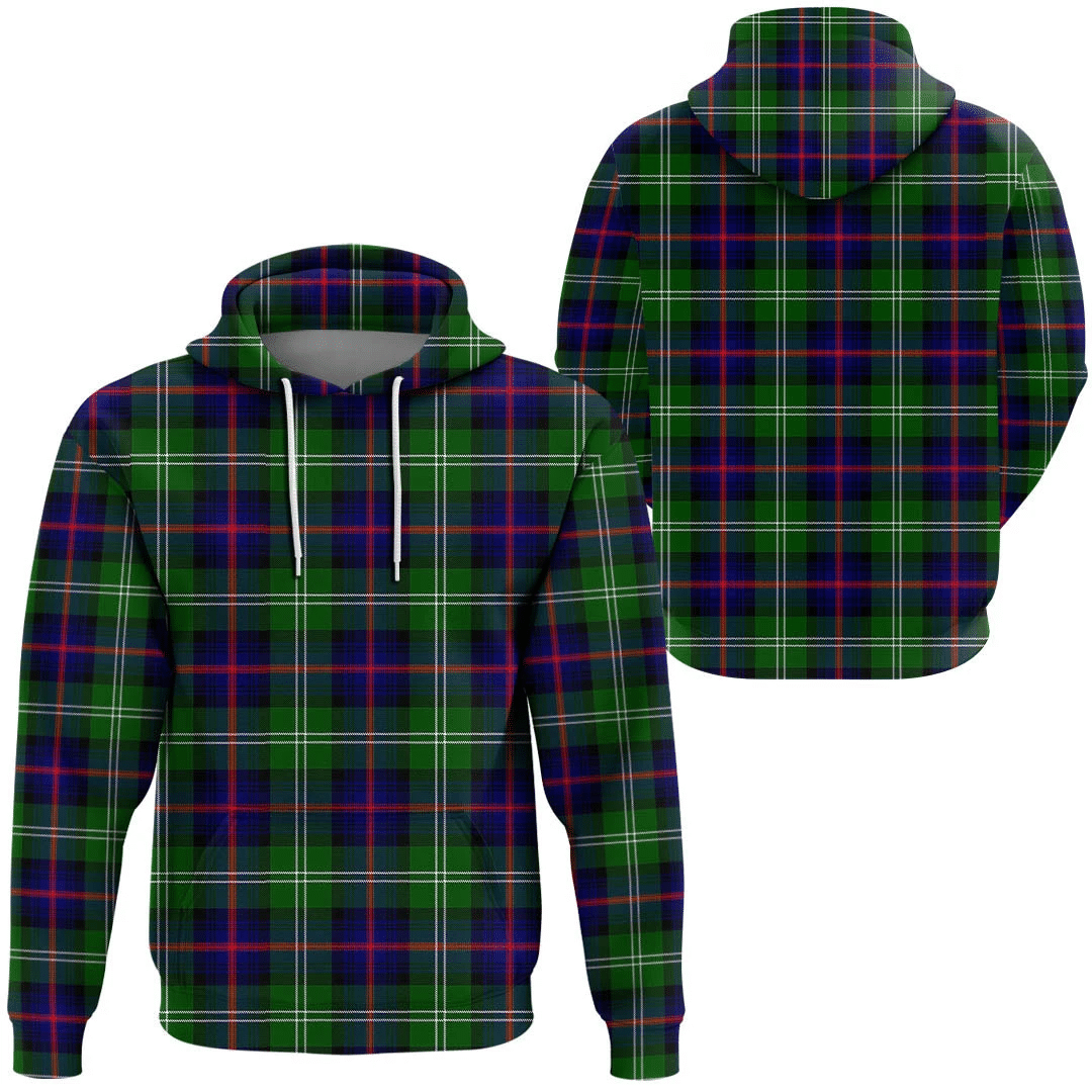 Sutherland Modern Tartan Hoodie