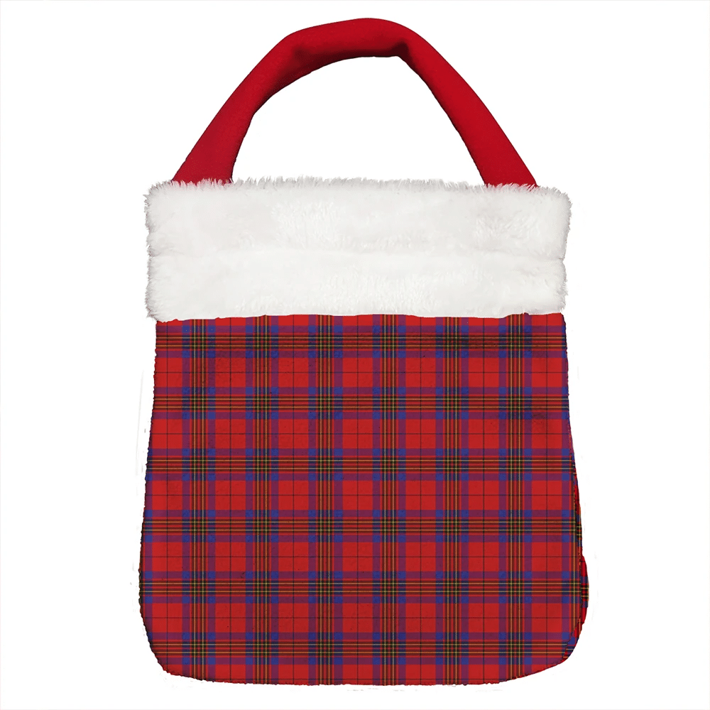 Leslie Modern Tartan Christmas Gift Bag