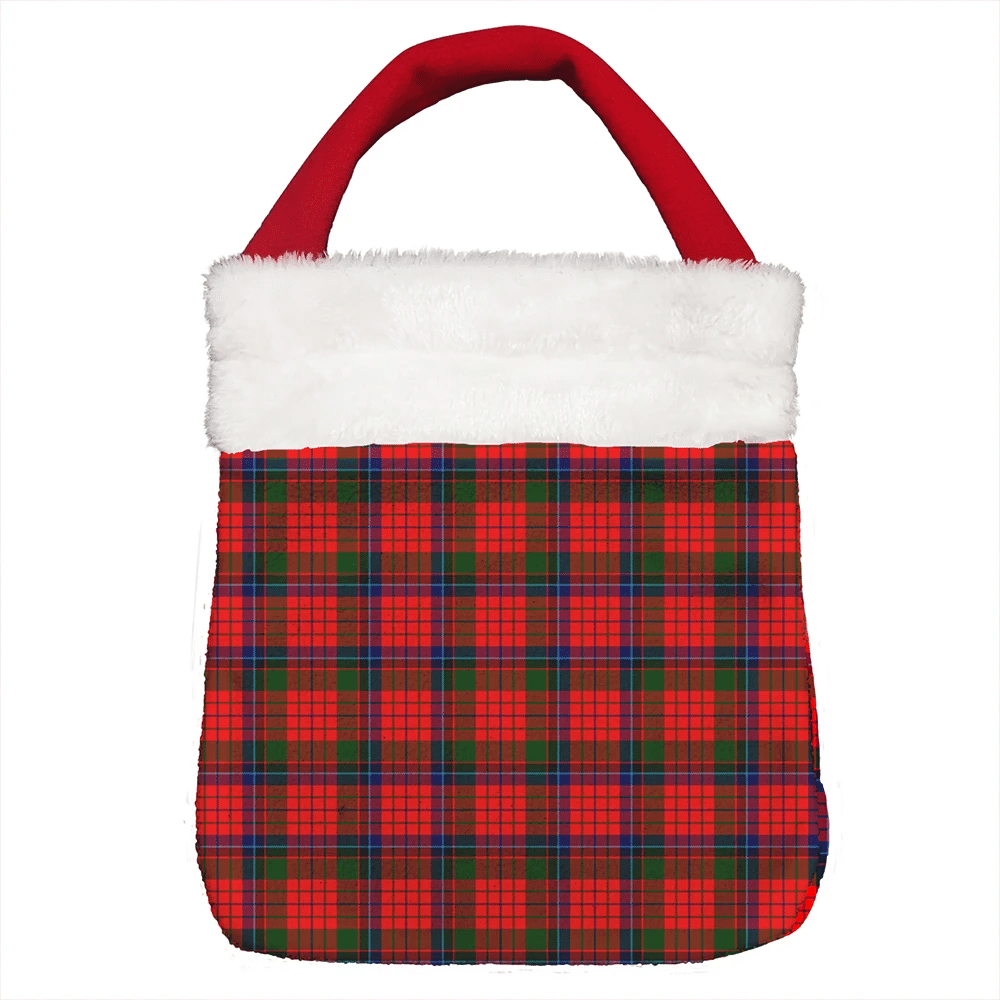 Nicolson Modern Tartan Christmas Gift Bag