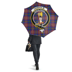 Chisholm Hunting Modern Tartan Crest Umbrella
