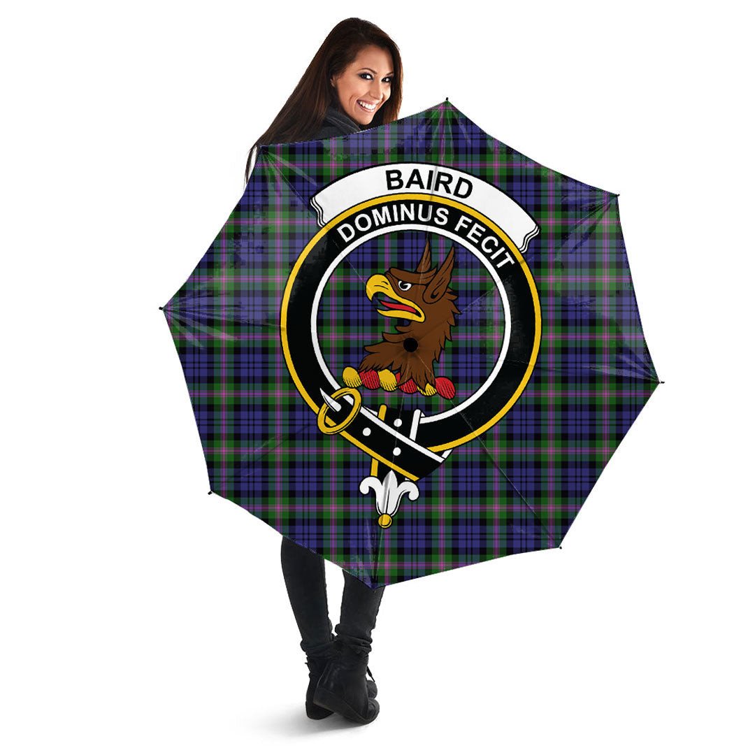 Baird Modern Tartan Crest Umbrella