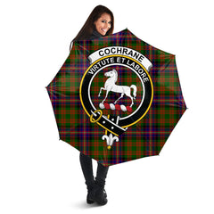 Cochrane Modern Tartan Crest Umbrella