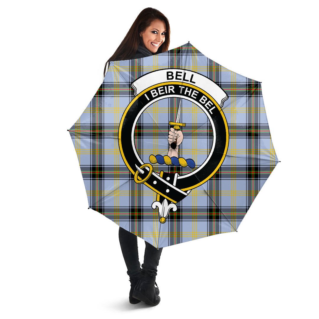 Bell of the Borders Tartan Crest Umbrella