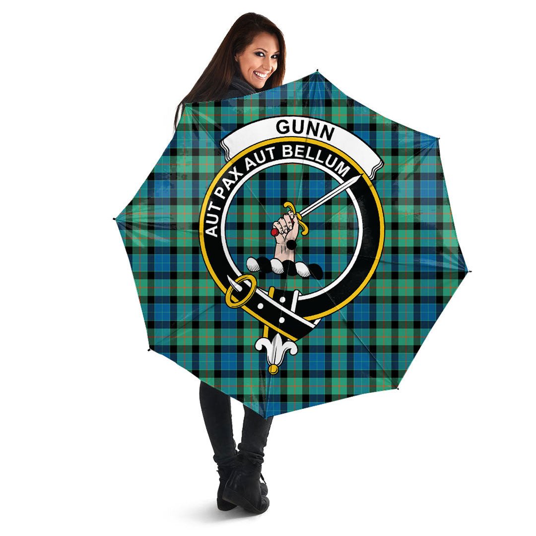 Gunn Ancient Tartan Crest Umbrella