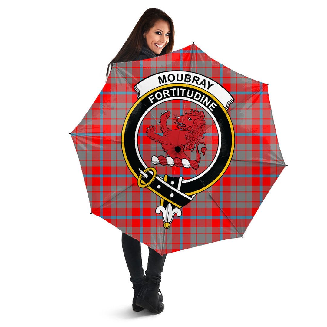 Moubray Tartan Crest Umbrella