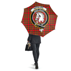 Hepburn Tartan Crest Umbrella