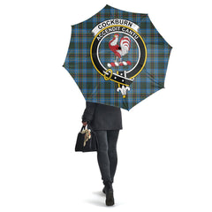 Cockburn Modern Tartan Crest Umbrella