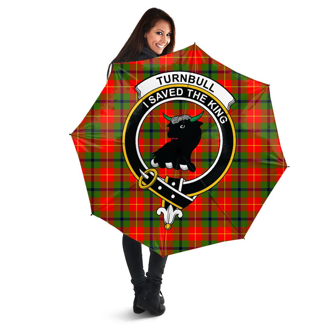 Turnbull Dress Tartan Crest Umbrella