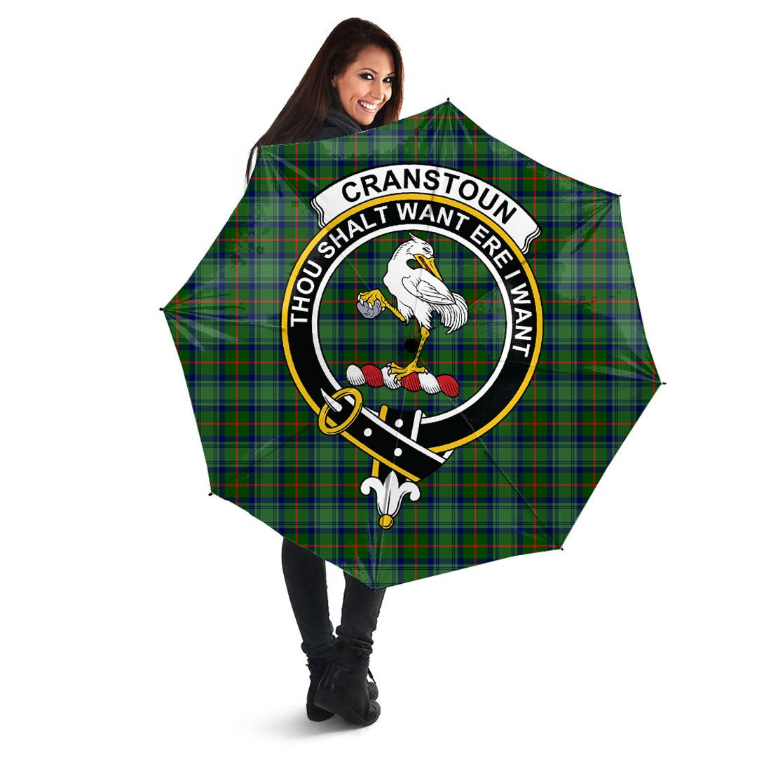 Cranstoun Tartan Crest Umbrella