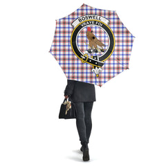 Boswell Modern Tartan Crest Umbrella