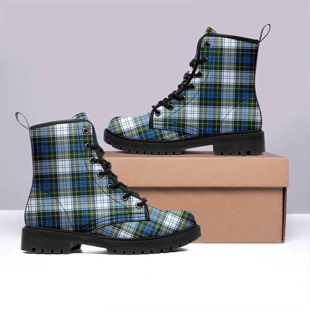 Campbell Dress Tartan Leather Boots