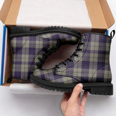 Cunningham Dress Blue Dancers Tartan Leather Boots