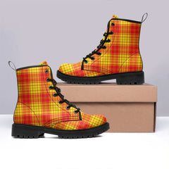 MacMillan Tartan Leather Boots