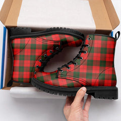 Erskine Modern Tartan Leather Boots