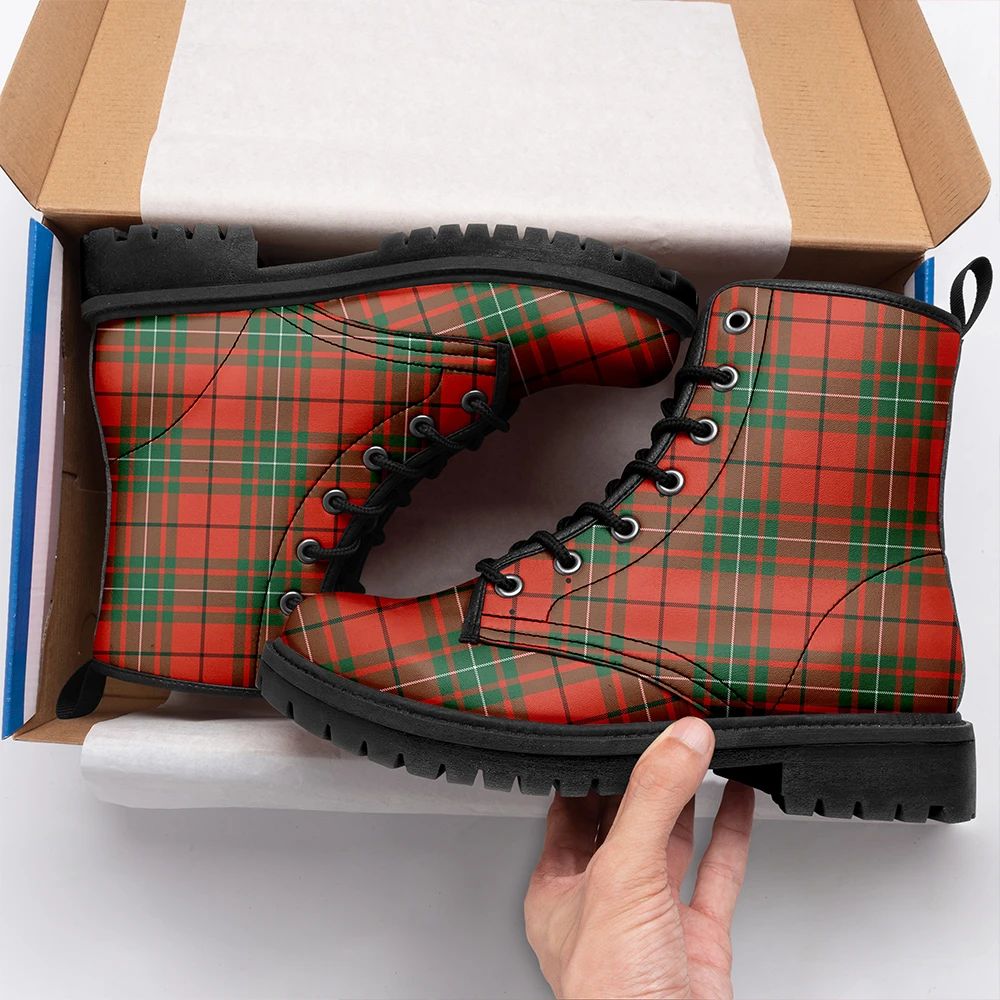 MacAulay Ancient Tartan Leather Boots