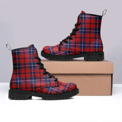 Wishart Dress Tartan Leather Boots