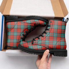 Dunbar Ancient Tartan Leather Boots