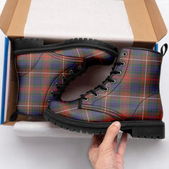 Fraser Hunting Modern Tartan Leather Boots