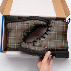 MacIntyre Hunting Weathered Tartan Leather Boots