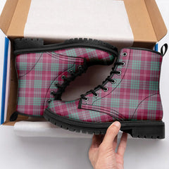 Crawford Ancient Tartan Leather Boots