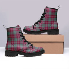 Crawford Ancient Tartan Leather Boots