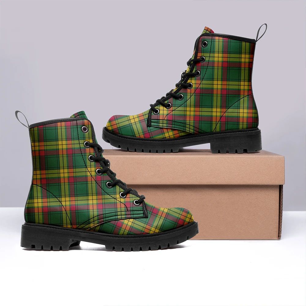 MacMillan Old Ancient Tartan Leather Boots