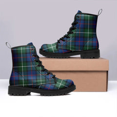 Davidson Of Tulloch Tartan Leather Boots