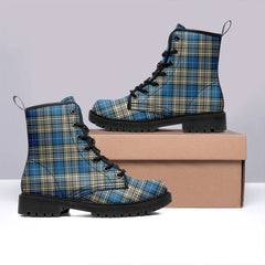 Napier Ancient Tartan Leather Boots