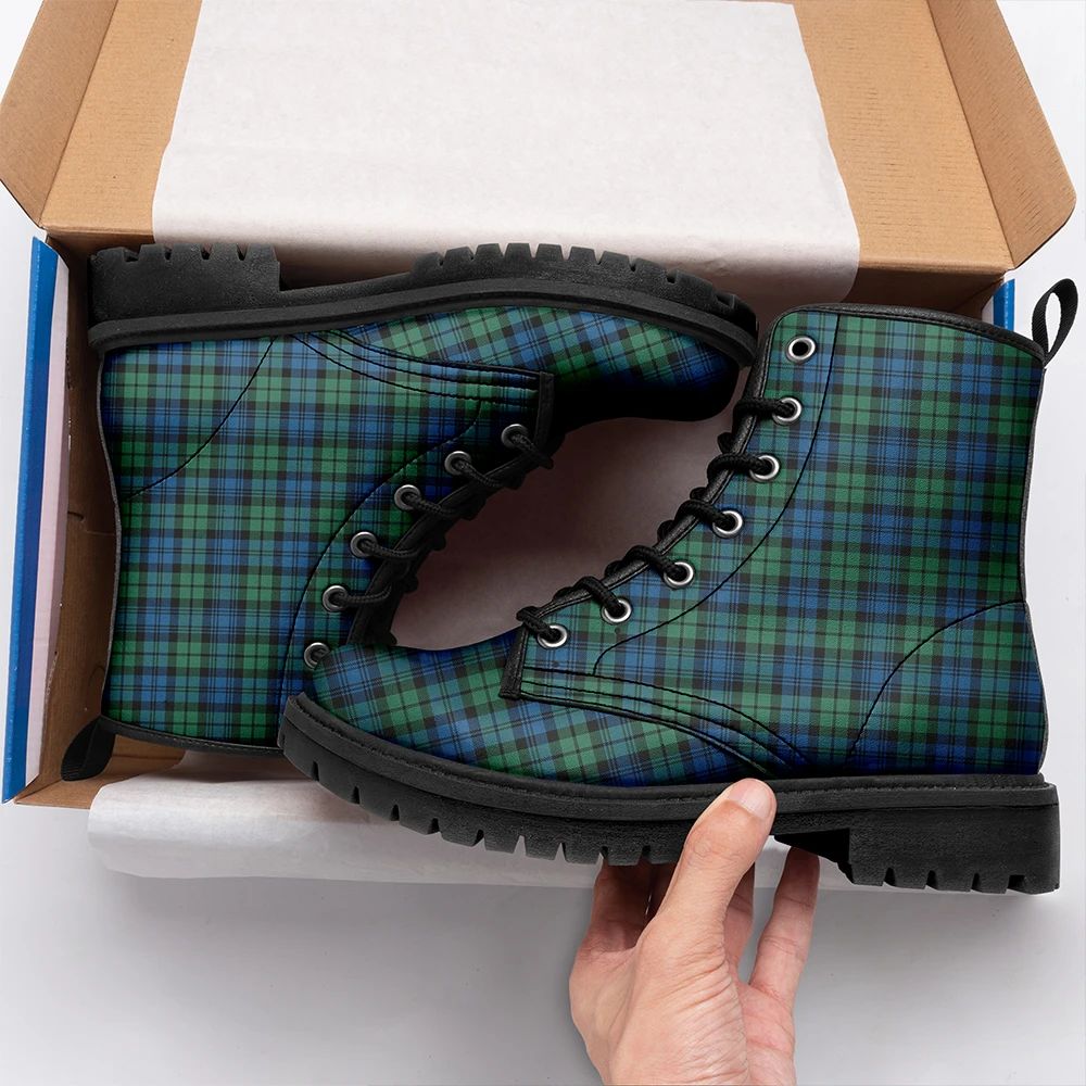 Campbell Ancient 02 Tartan Leather Boots