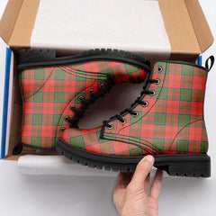 Grant Ancient Tartan Leather Boots