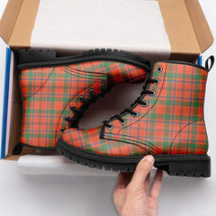 Munro Ancient Tartan Leather Boots