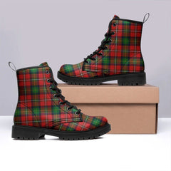 Boyd Modern Tartan Leather Boots