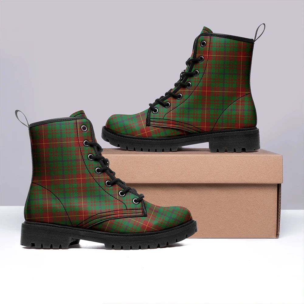 Fulton Tartan Leather Boots