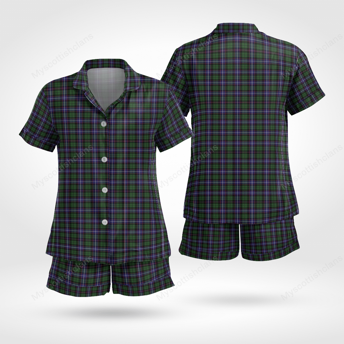 Galbraith Tartan Short Sleeve Pyjama