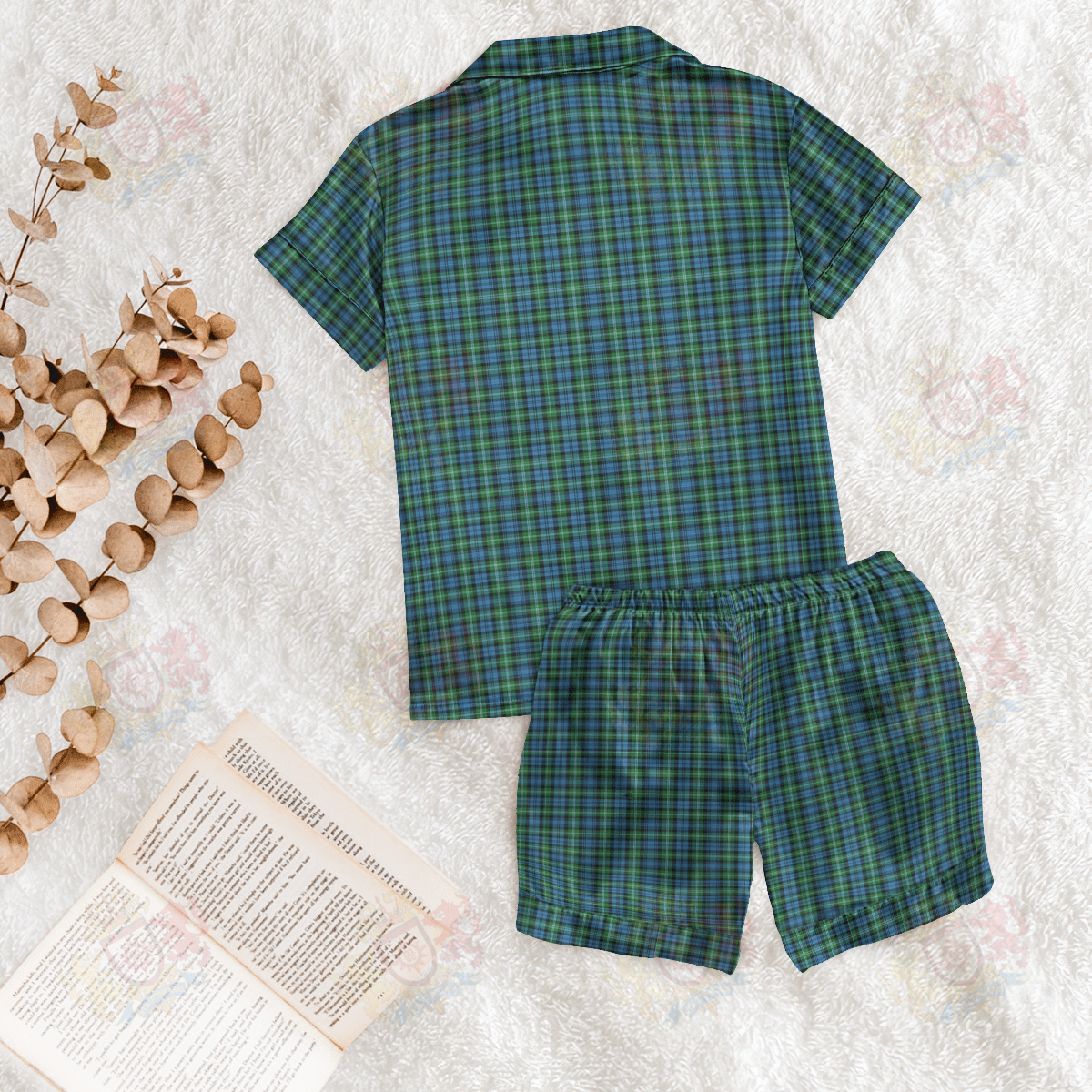 Lyon Tartan Short Sleeve Pyjama