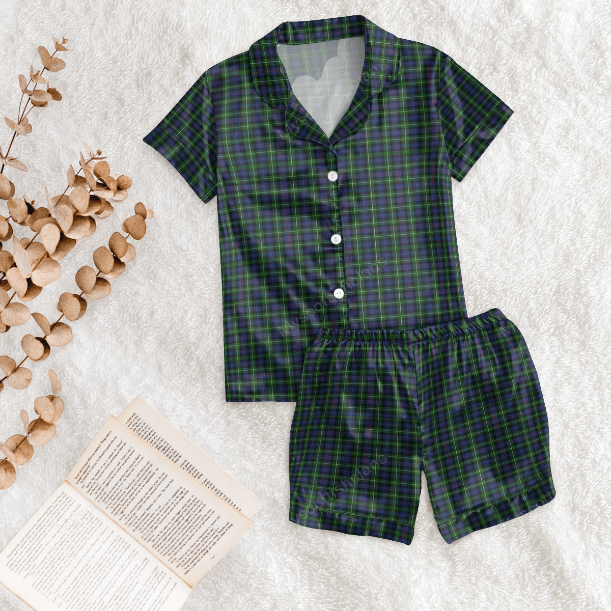 MacKenzie Tartan Short Sleeve Pyjama