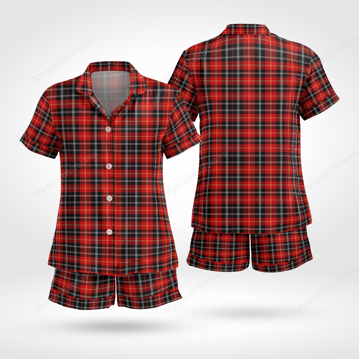 Marjoribanks Tartan Short Sleeve Pyjama