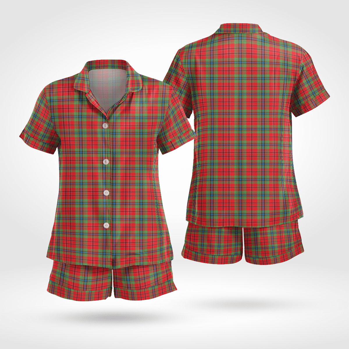 MacLean Tartan Short Sleeve Pyjama