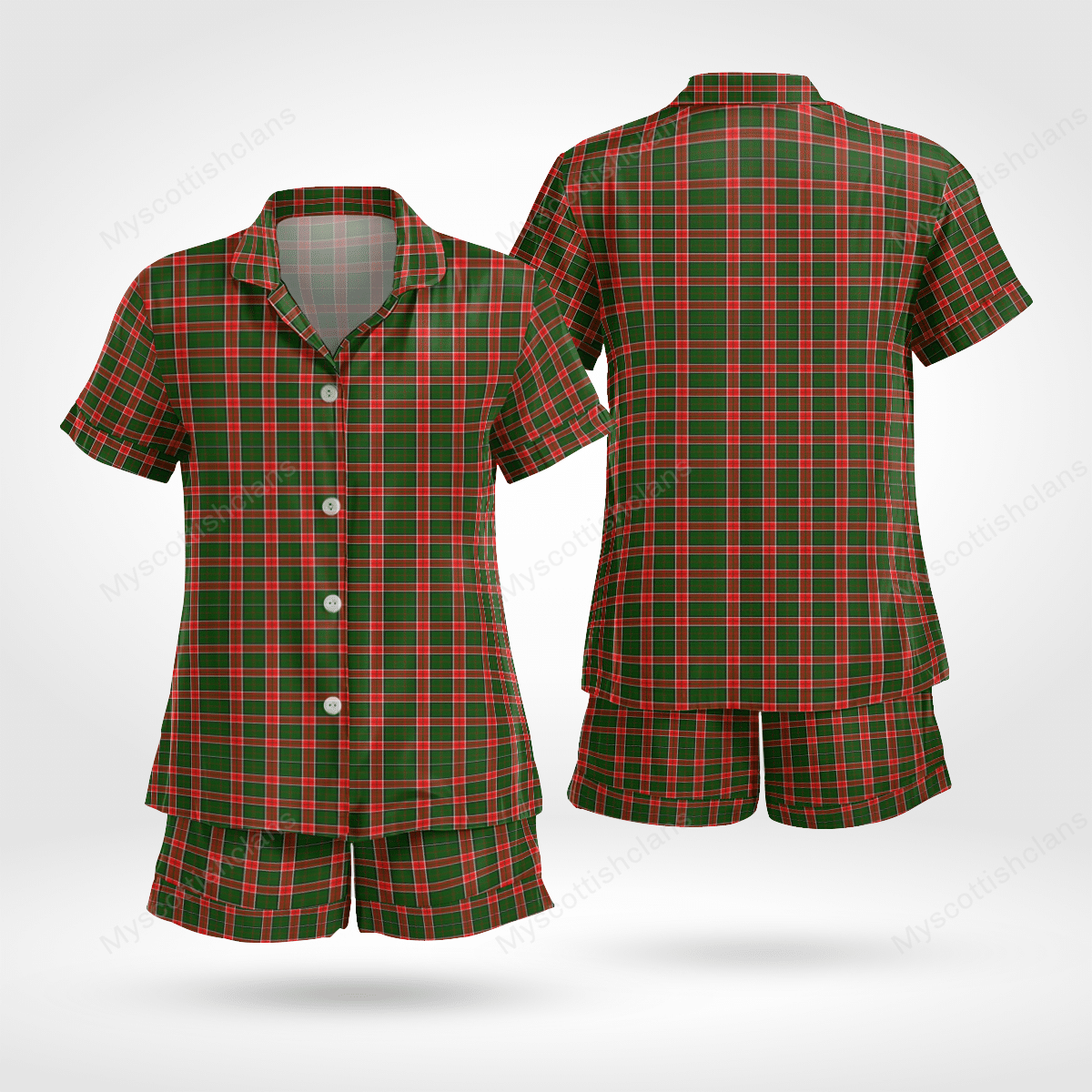 Pollock Tartan Short Sleeve Pyjama