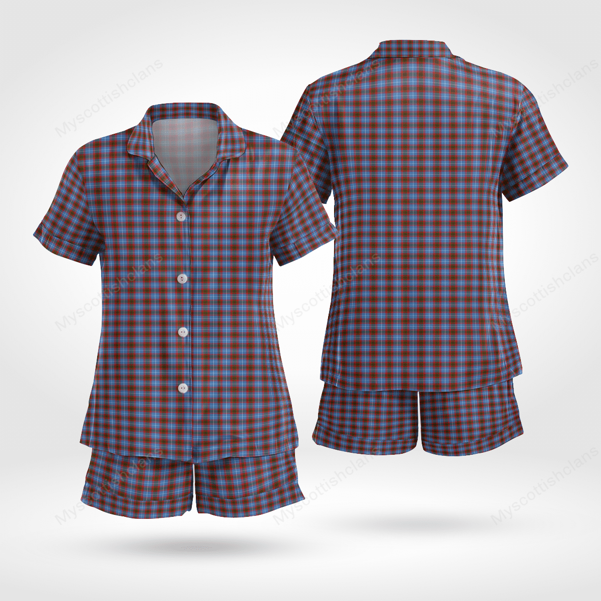 Preston Tartan Short Sleeve Pyjama